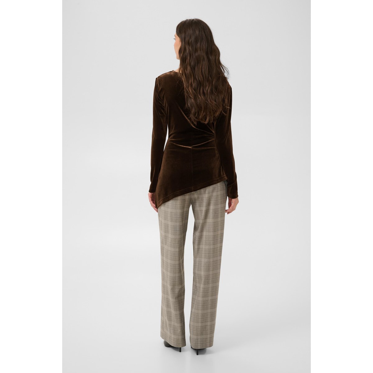 Blouse à manches longues marron coffeebean, CULTURE