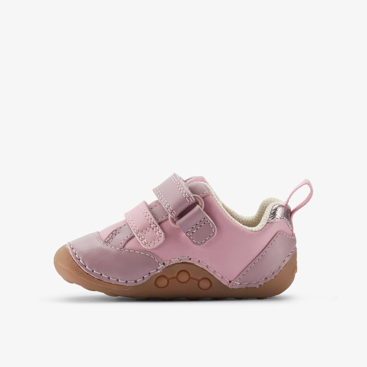 Escarpins Cuir Coupe Large TINY SKY T rose, CLARKS