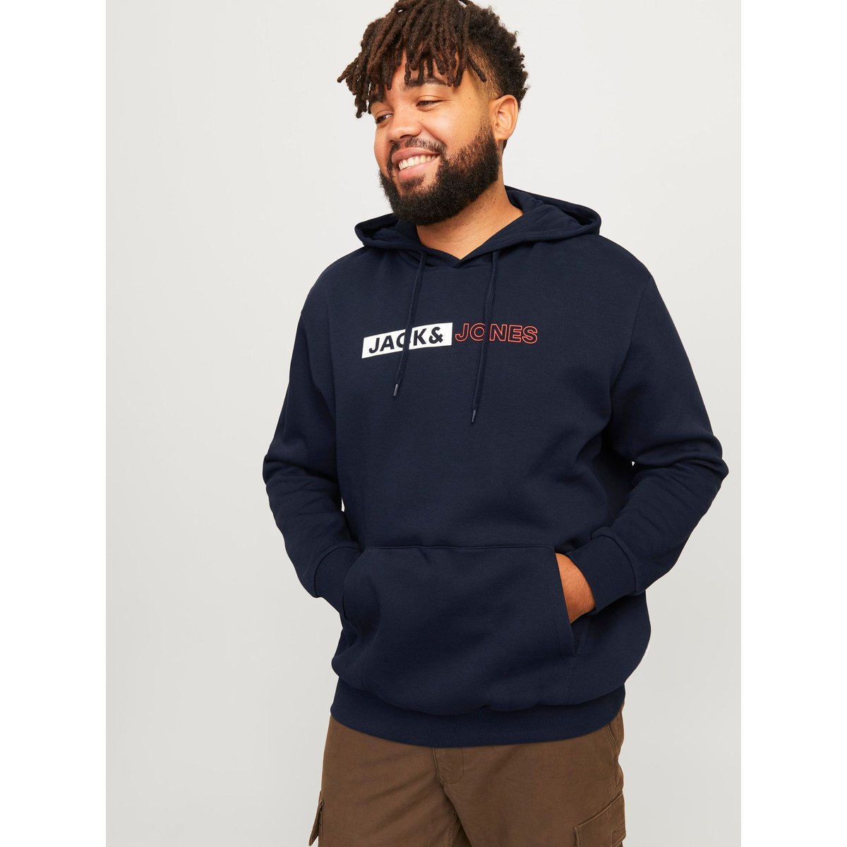 Sweat À Capuche navy blazer, JACK & JONES
