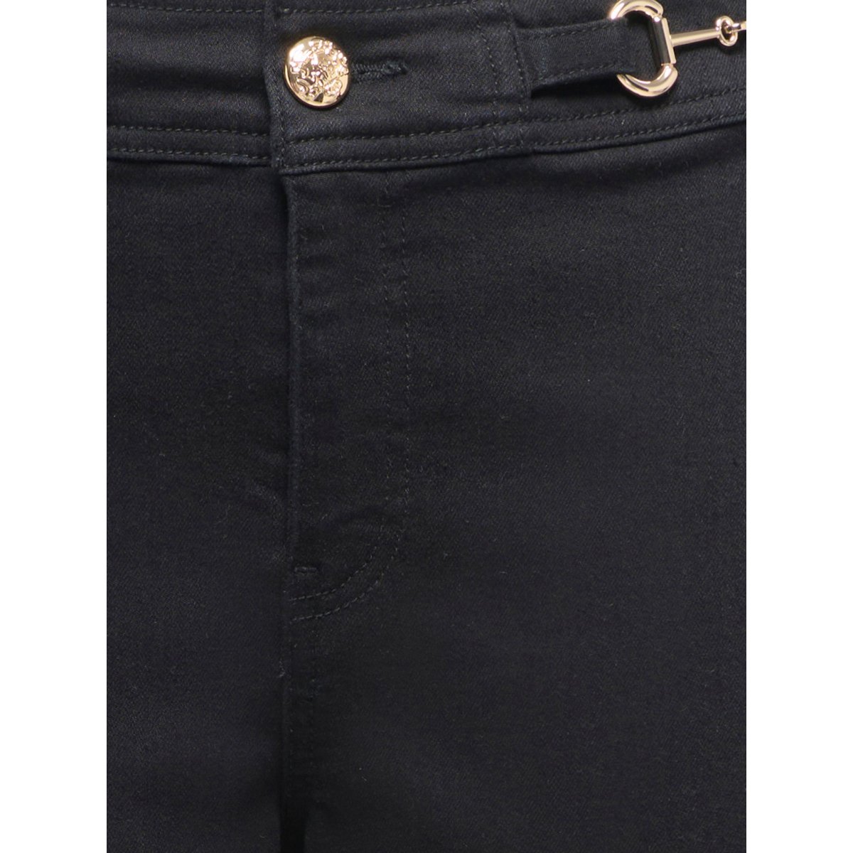 Jean À Jambe Large black denim, ONLY