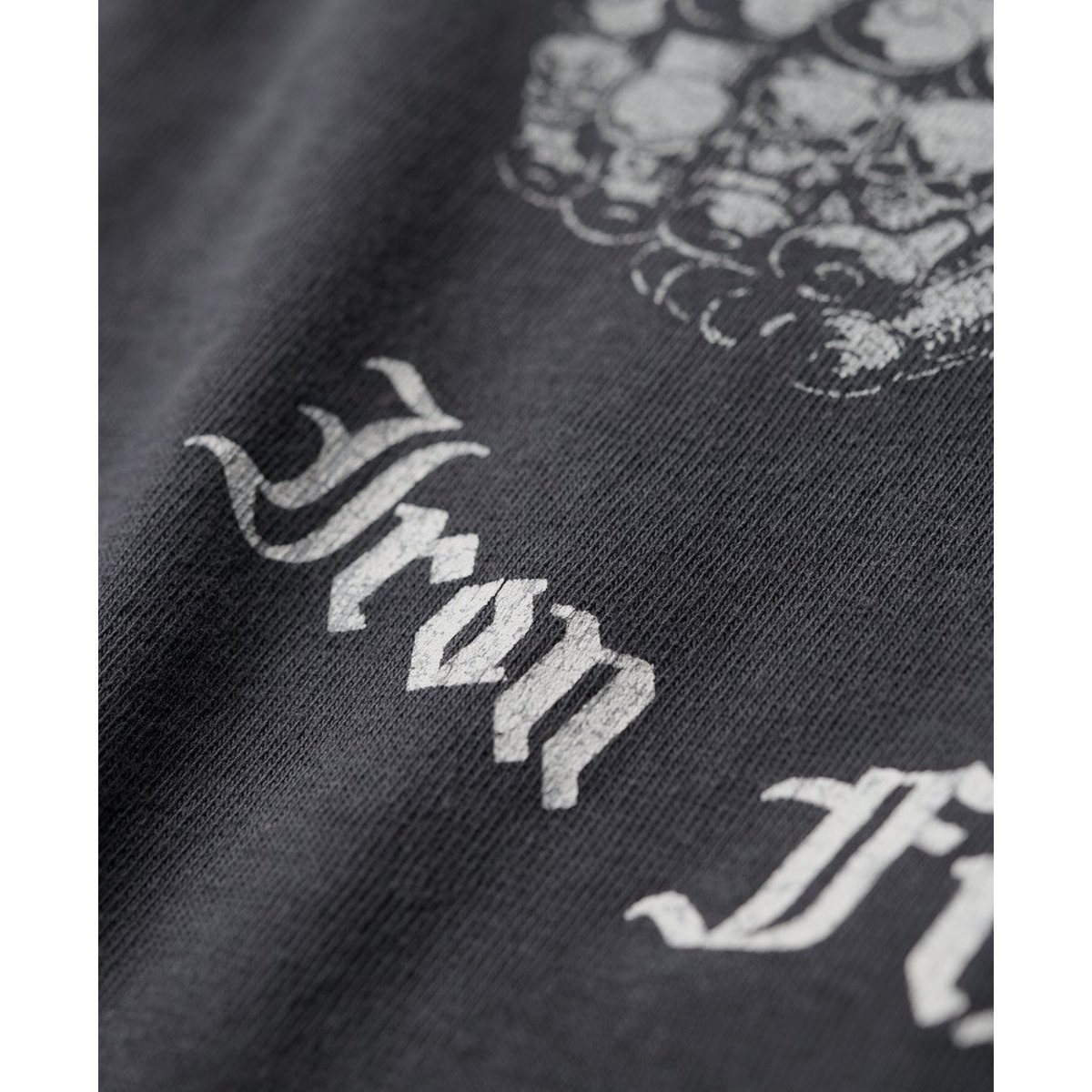 T-shirt à mancherons Motörhead x noir merch moyen, SUPERDRY