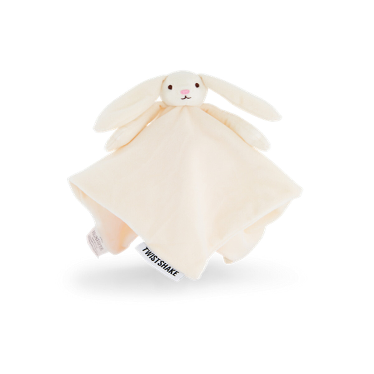 Doudou Twistshake Coelho branco, TWISTSHAKE