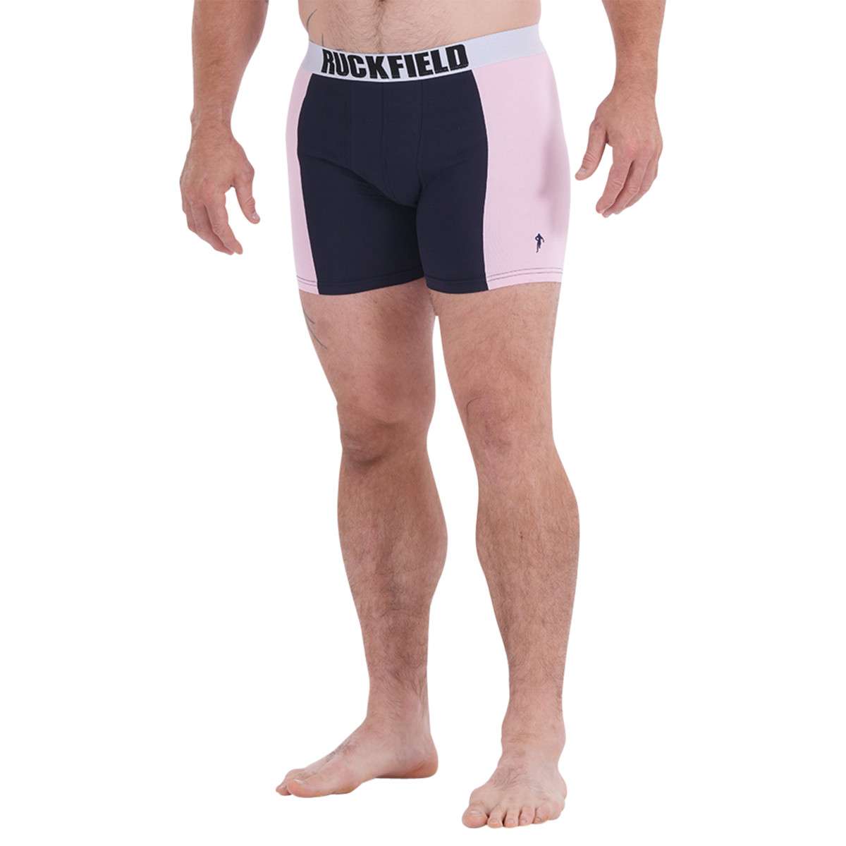Lot de 2 Boxers coton
fermée multicolore, RUCKFIELD