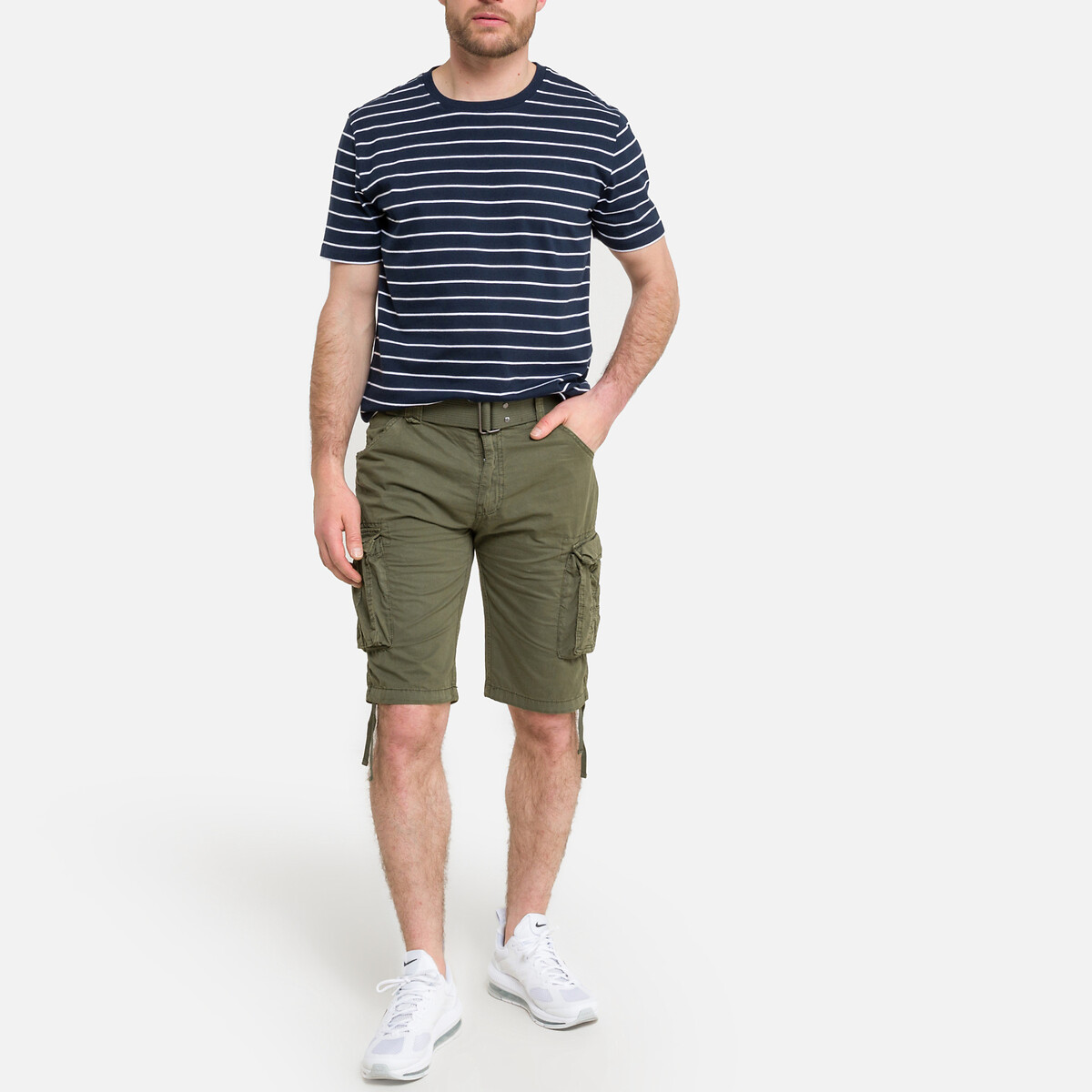 Bermuda Tr Ranger 30 vert kaki, SCHOTT