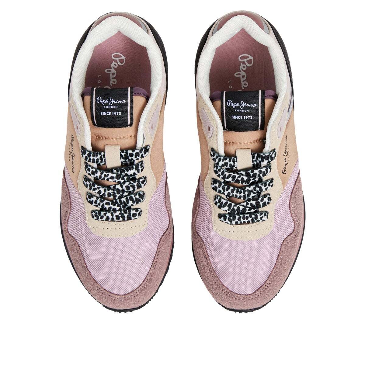 Baskets Combinées rose décoloré, PEPE JEANS