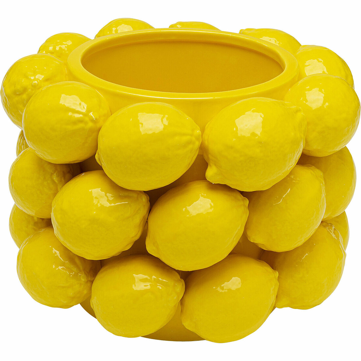 Vase Lemon Juice 19cm gelb, KARE DESIGN