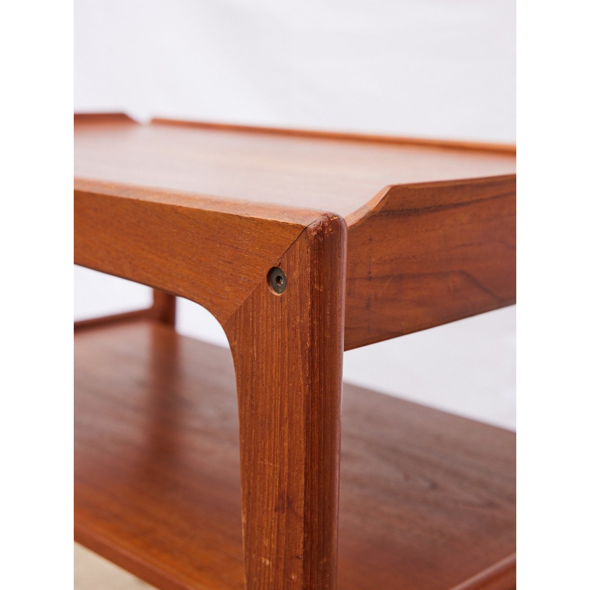Desserte en bois vintage Anouk N°356 - Bon état bois foncé, DEBONGOUT