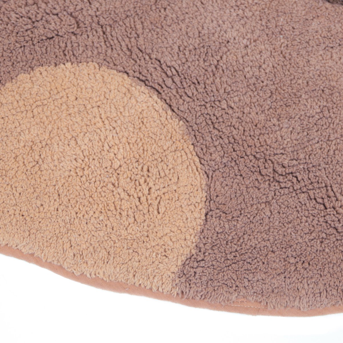 Tapis lavable Little Sören rose, corail, noir, NATTIOT