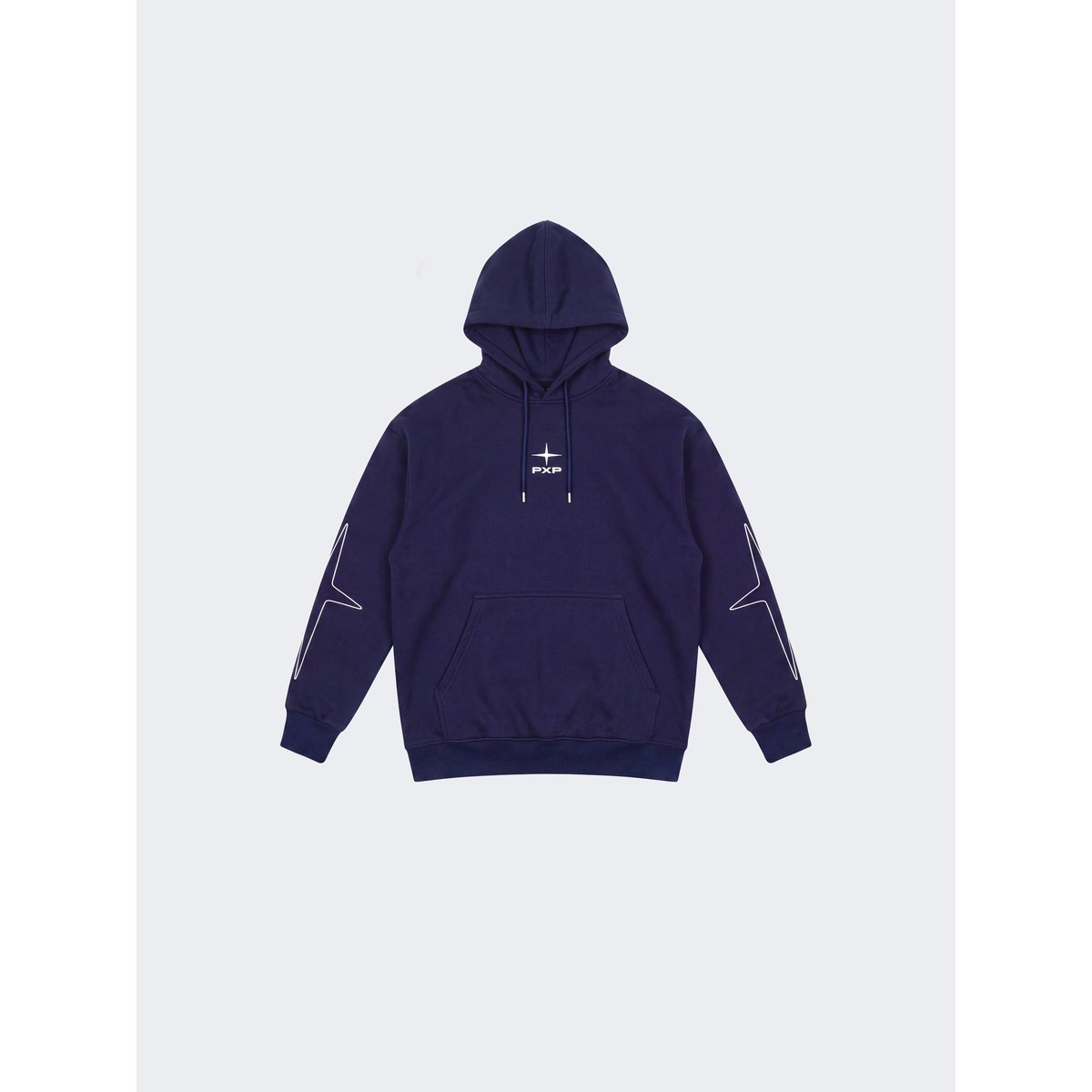 Sweat à capuche imprimé au dos bleu saphir - bleu marine, PROJECT X