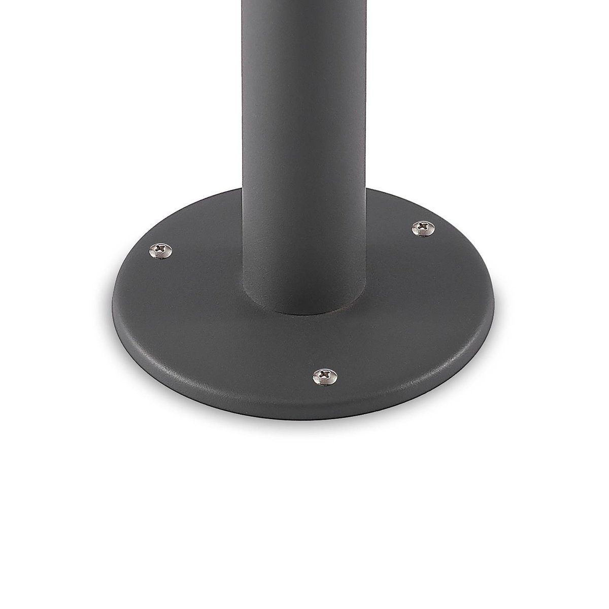 Luminaire extérieur en aluminium moderne gris foncé, transparent, LINDBY