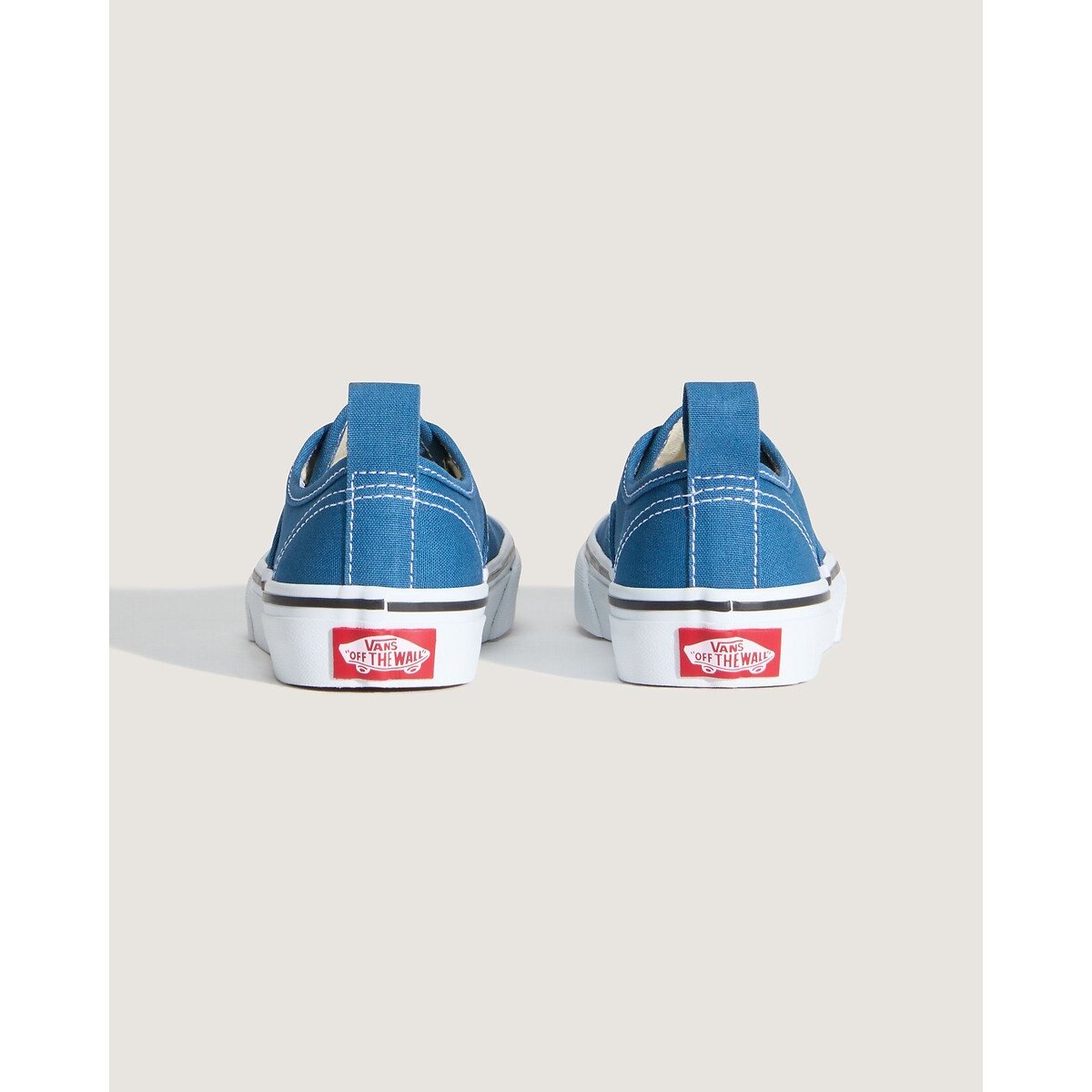 Kids Authentic Low Top Trainers with Elasticated Laces blue, VANS