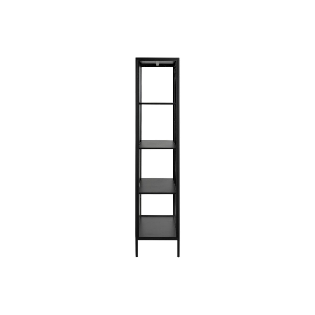 Vitrine scandinave en métal noir 2 portes vitrées - HARLOW noir, HELLIN, DEPUIS 1862