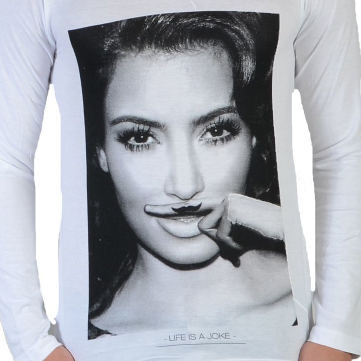 Tee Shirt Kim LS Mixte blanc, LITTLE ELEVENPARIS