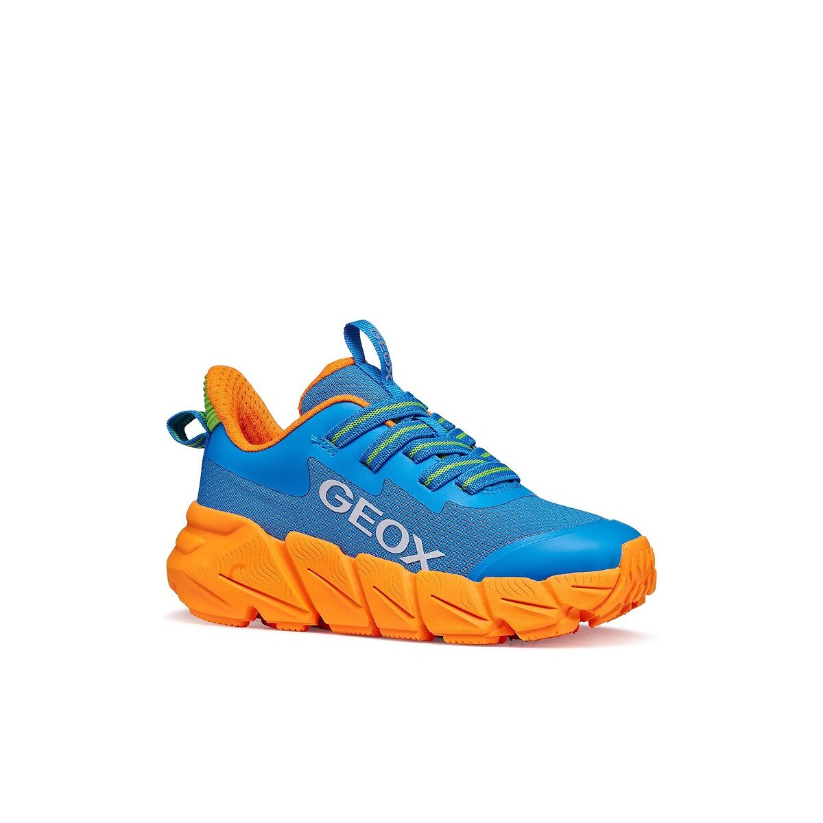 Baskets respirantes FLEXYPER, FAST IN bleu/orange, GEOX