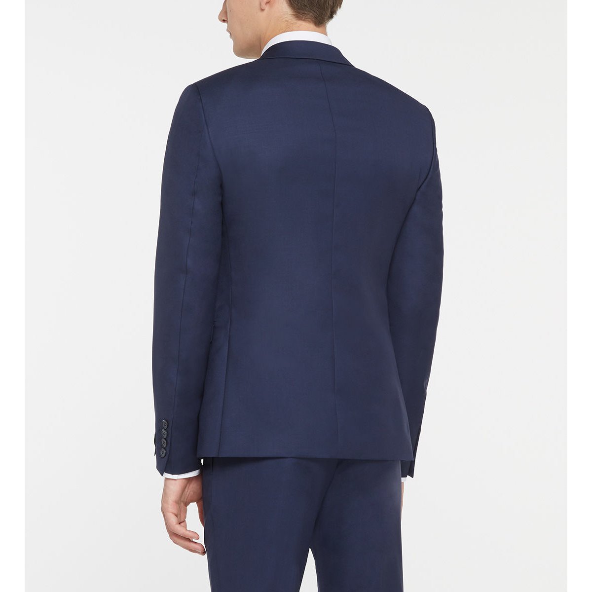 Veste de costume lafayette slim en laine bleu marine, COMPTOIR GL