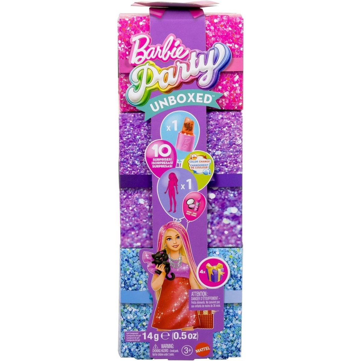 Coffret Cadeau surprise rouge, MATTEL