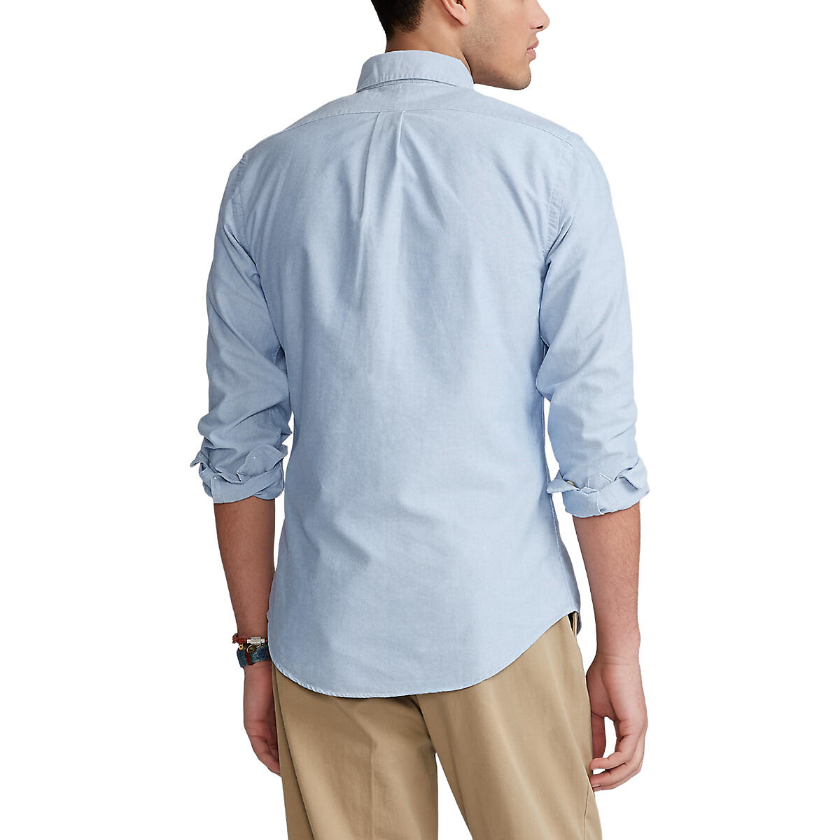 Camisa Oxford Slim Fit azul, POLO RALPH LAUREN