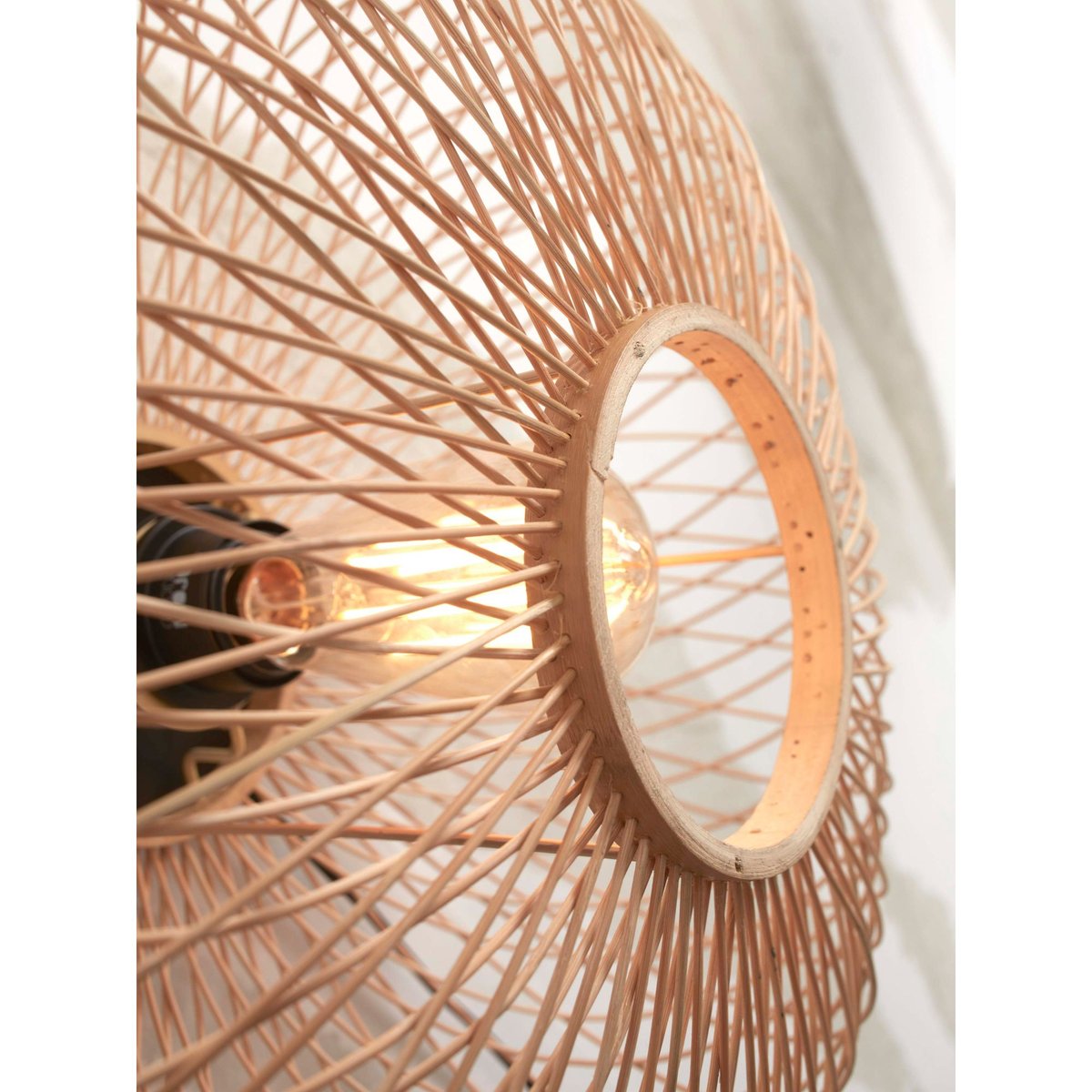 Lampe Murale Bambou CANGO naturel, GOOD & MOJO