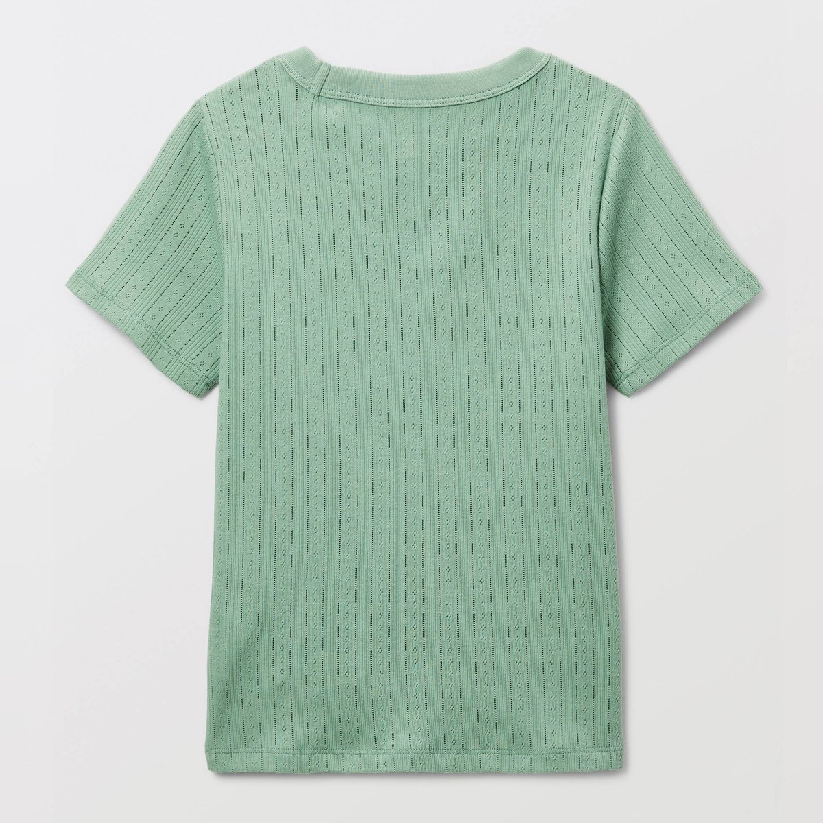 T-shirt en pointelle unie pousse, MONOPRIX
