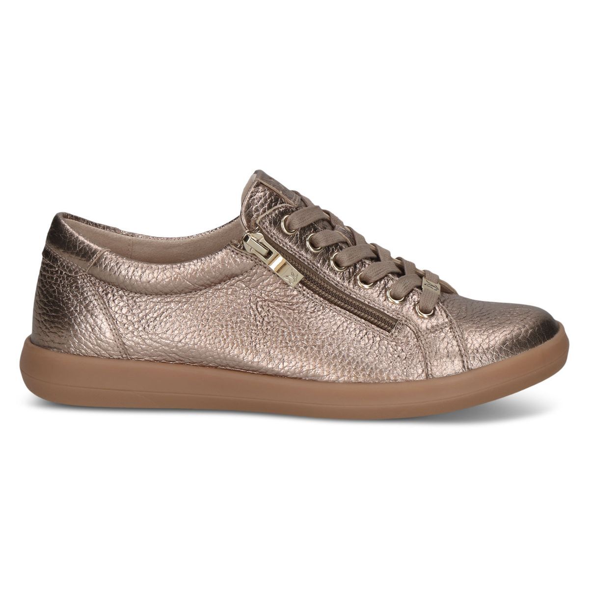Basket en cuir marron, CAPRICE