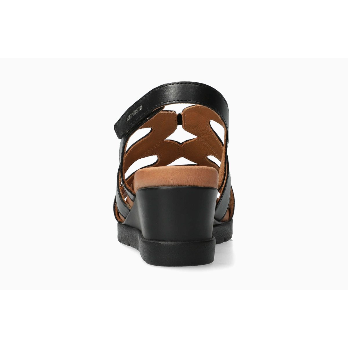 Sandales en cuir YNES noir 5146, MEPHISTO