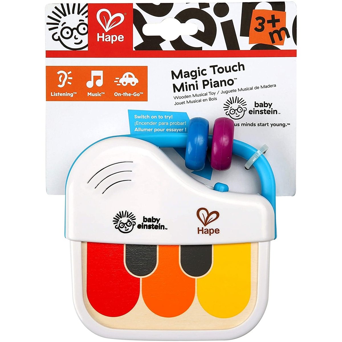 Piano Mini Touch multicolore, HAPE