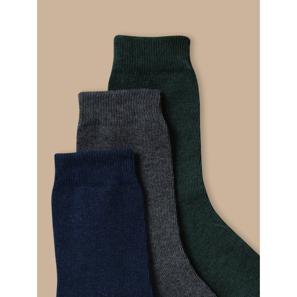 Lot de 3 paires de chaussettes vert, CYRILLUS