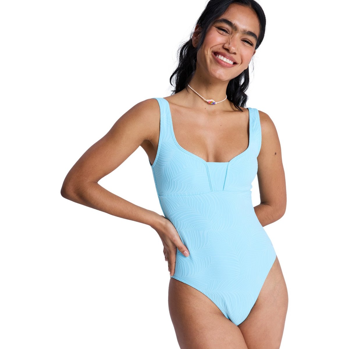 Maillot de bain une pièce. bleu tanager turquoise, ROXY