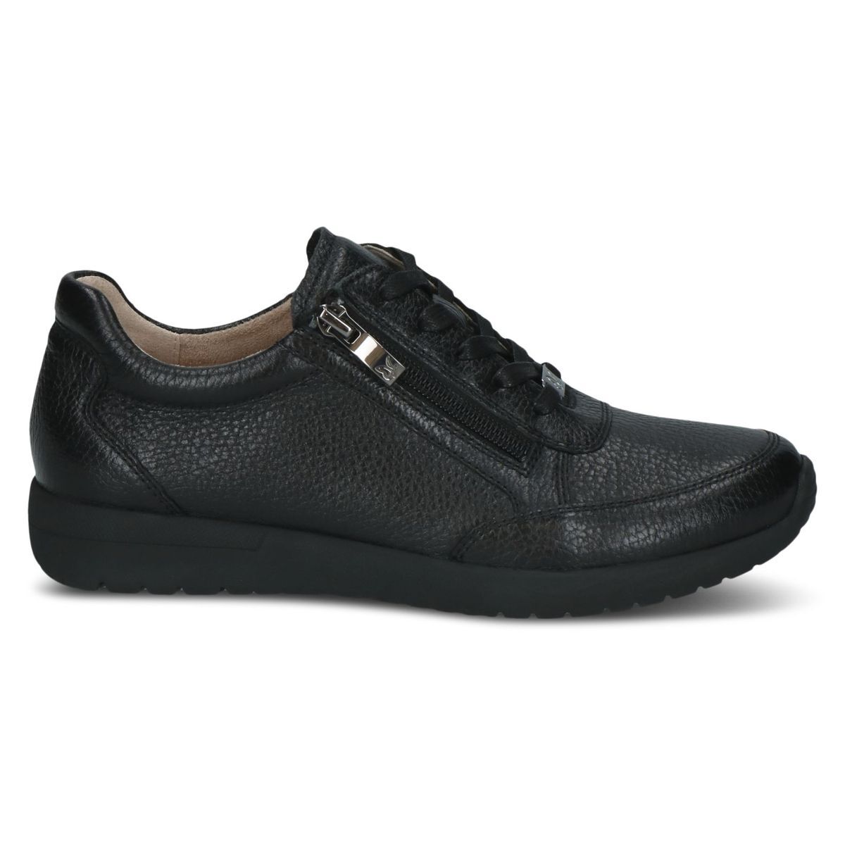 Derbie en cuir noir cuir, CAPRICE
