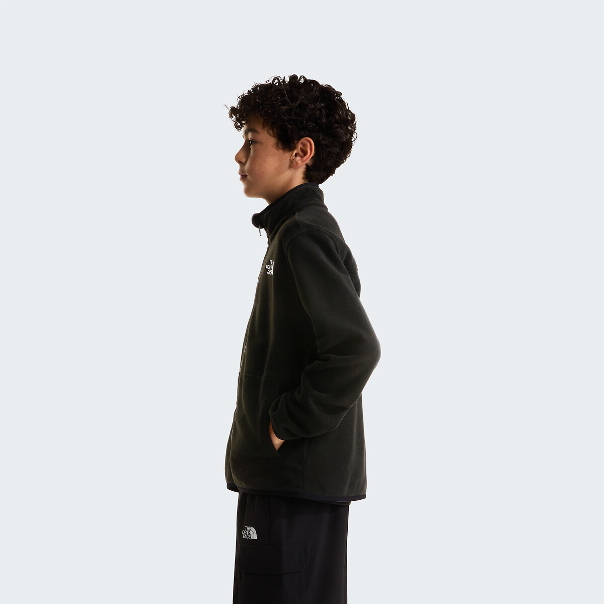Veste polaire zippée, GLACIER noir, THE NORTH FACE
