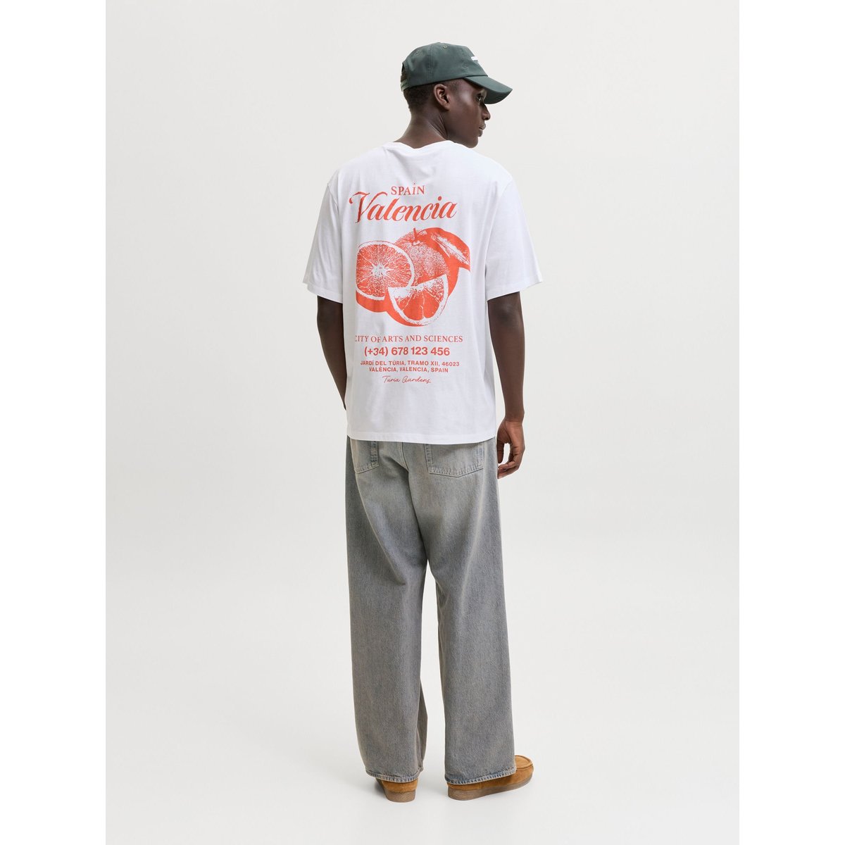 T-Shirt bright white 1, JACK & JONES