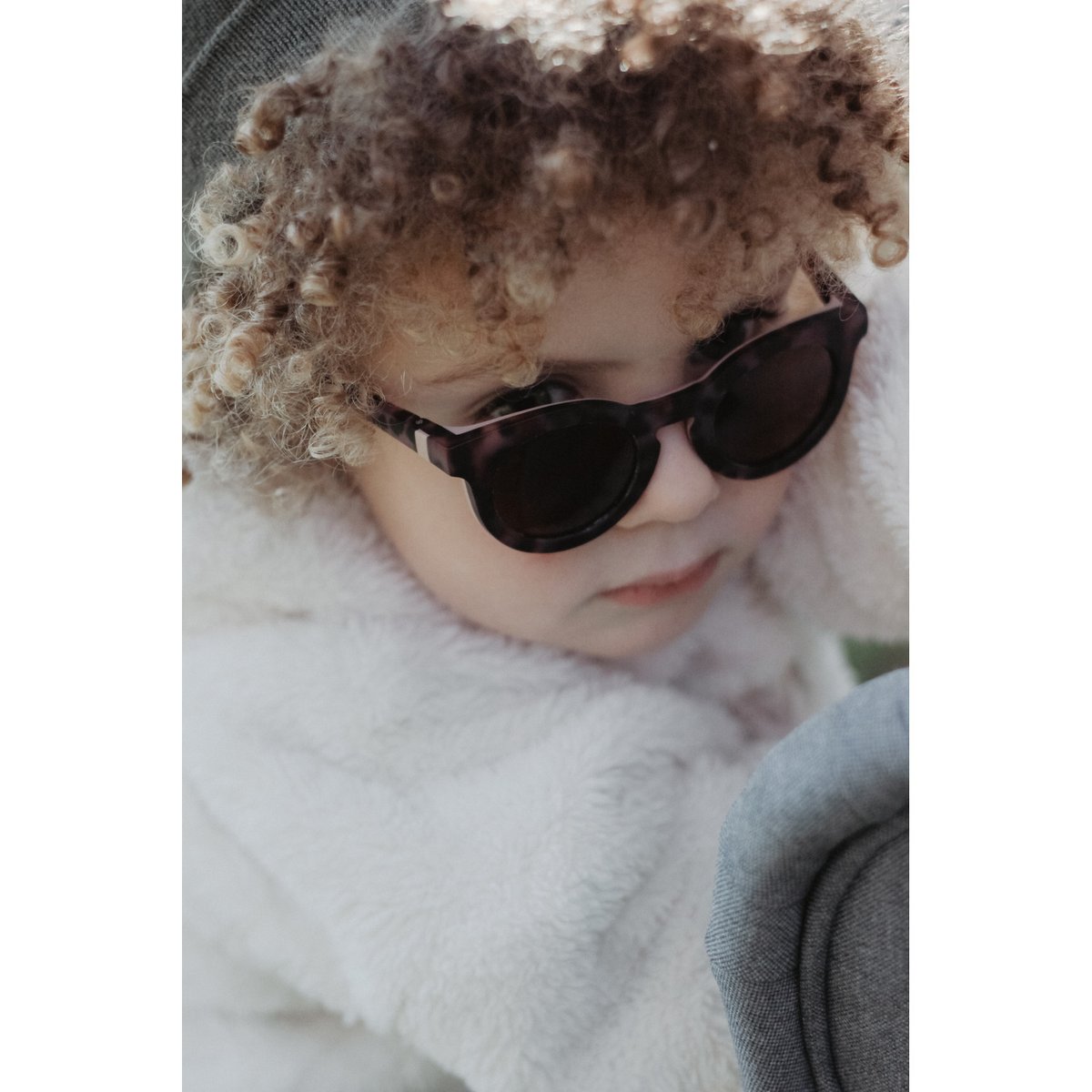 Lunettes de soleil enfant 2-4 ans écaille rose, BEABA