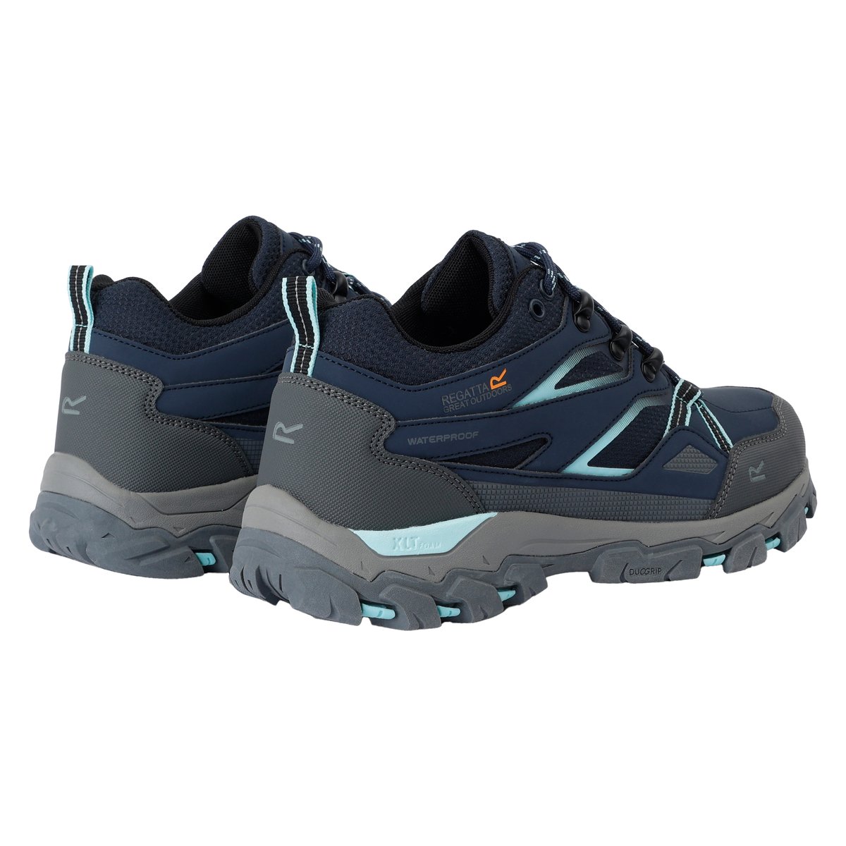Chaussures basses de marche HOLCOMBE bleu marine / bleu ciel, REGATTA