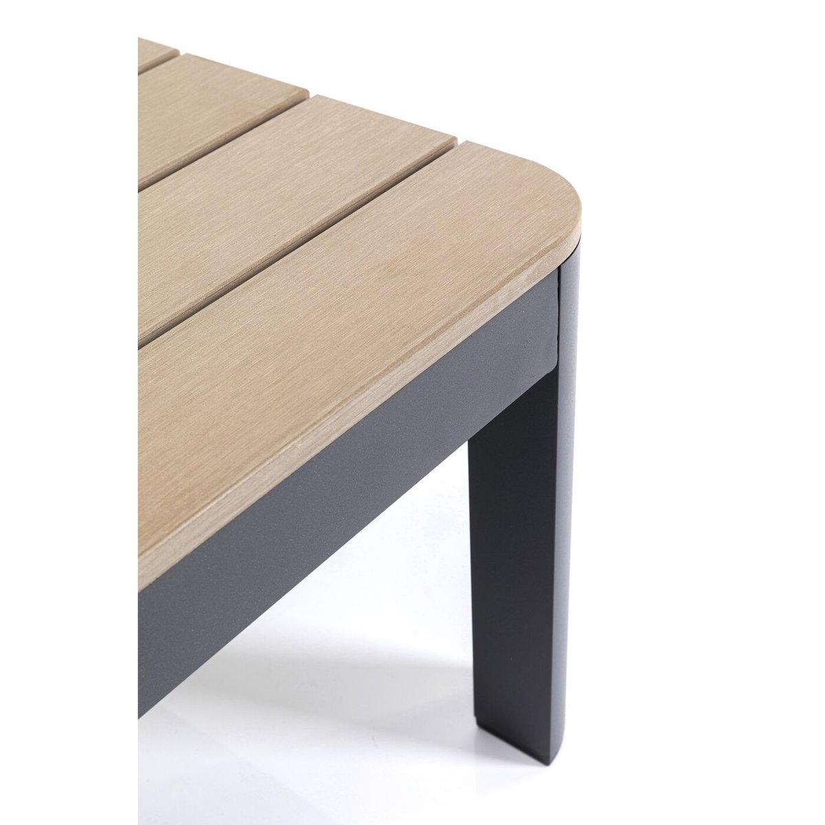Table basse de jardin dépliante, HAPPY DAY marron, KARE DESIGN