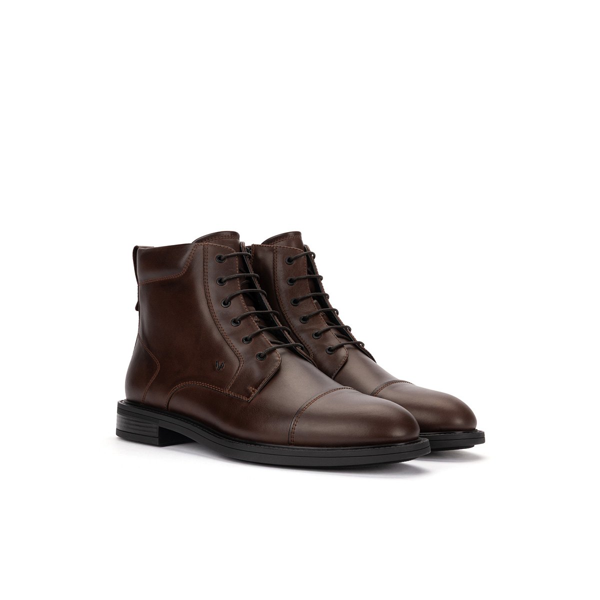 Bottines cuir Albany olmo, MARTINELLI