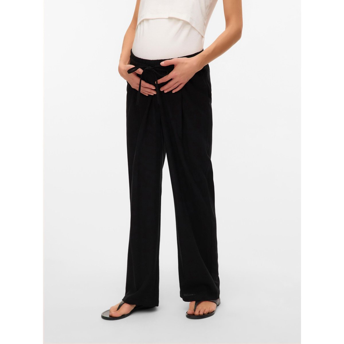 Pantalon À Jambe Large black 1, VERO MODA