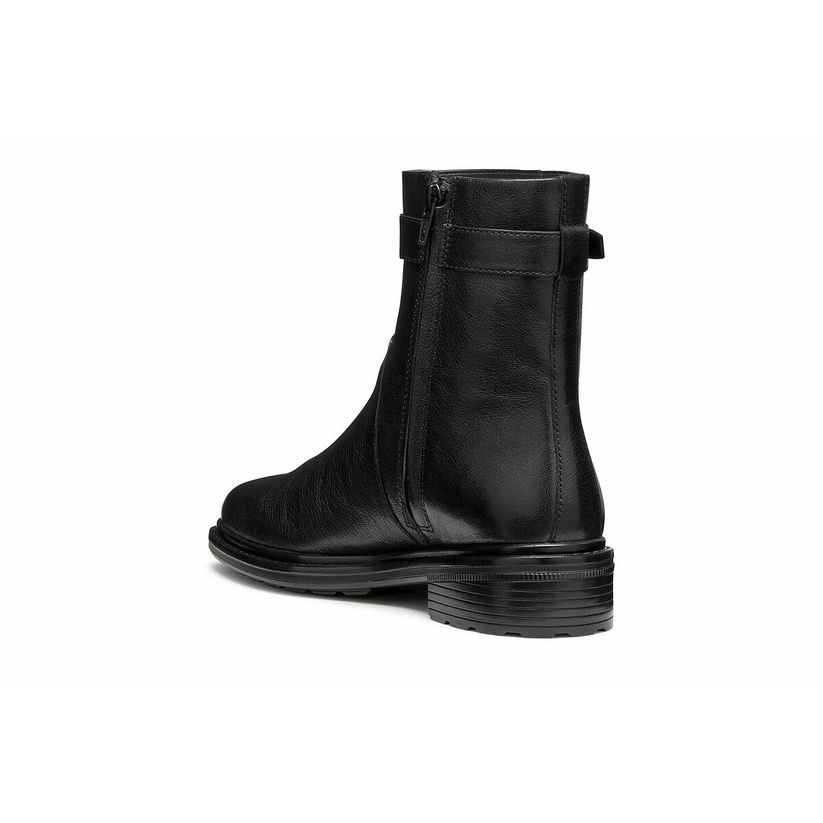 Walk Pleasure Ankle Boots in Breathable Leather black, GEOX