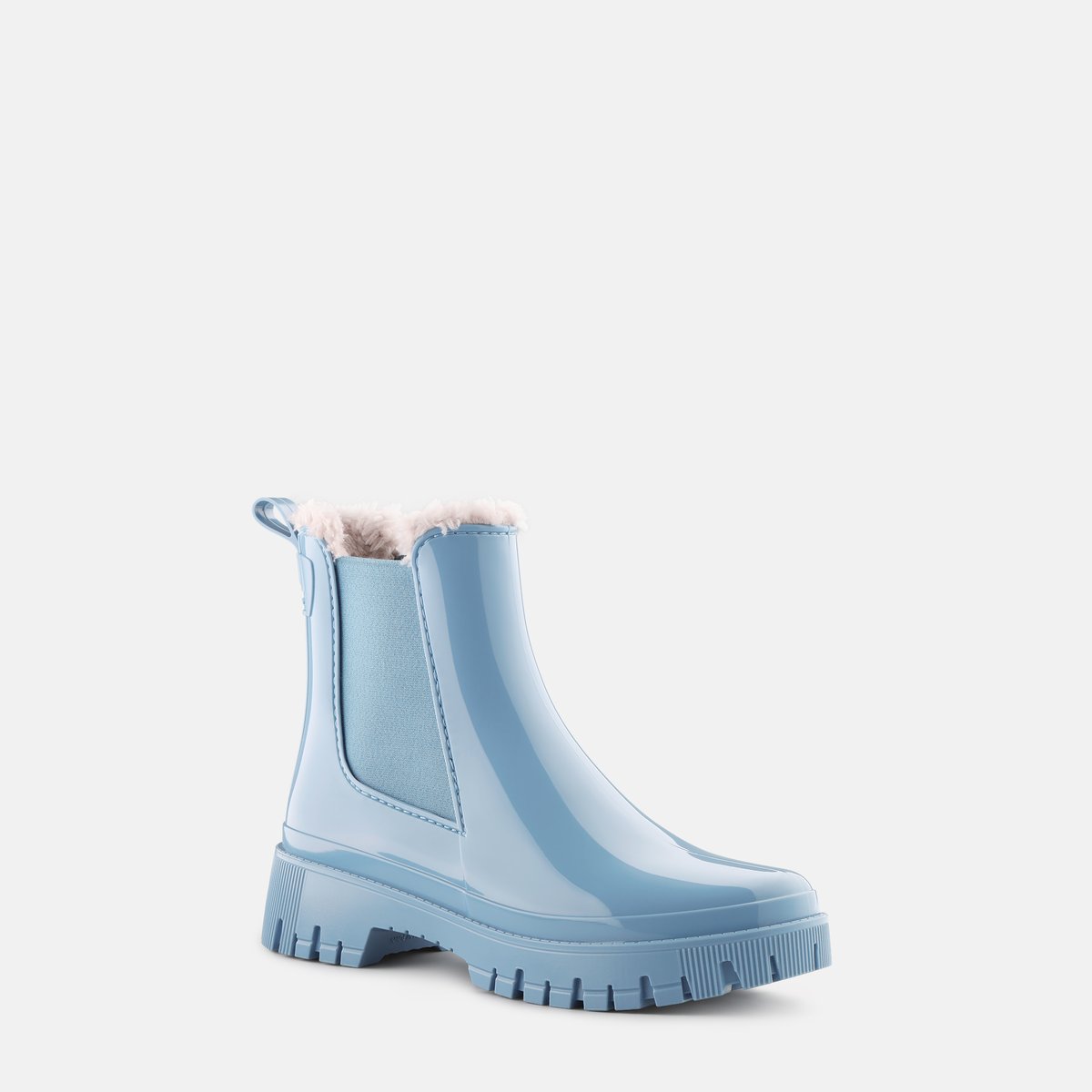 Boots fourrées Colden bleu authentique, LEMON JELLY