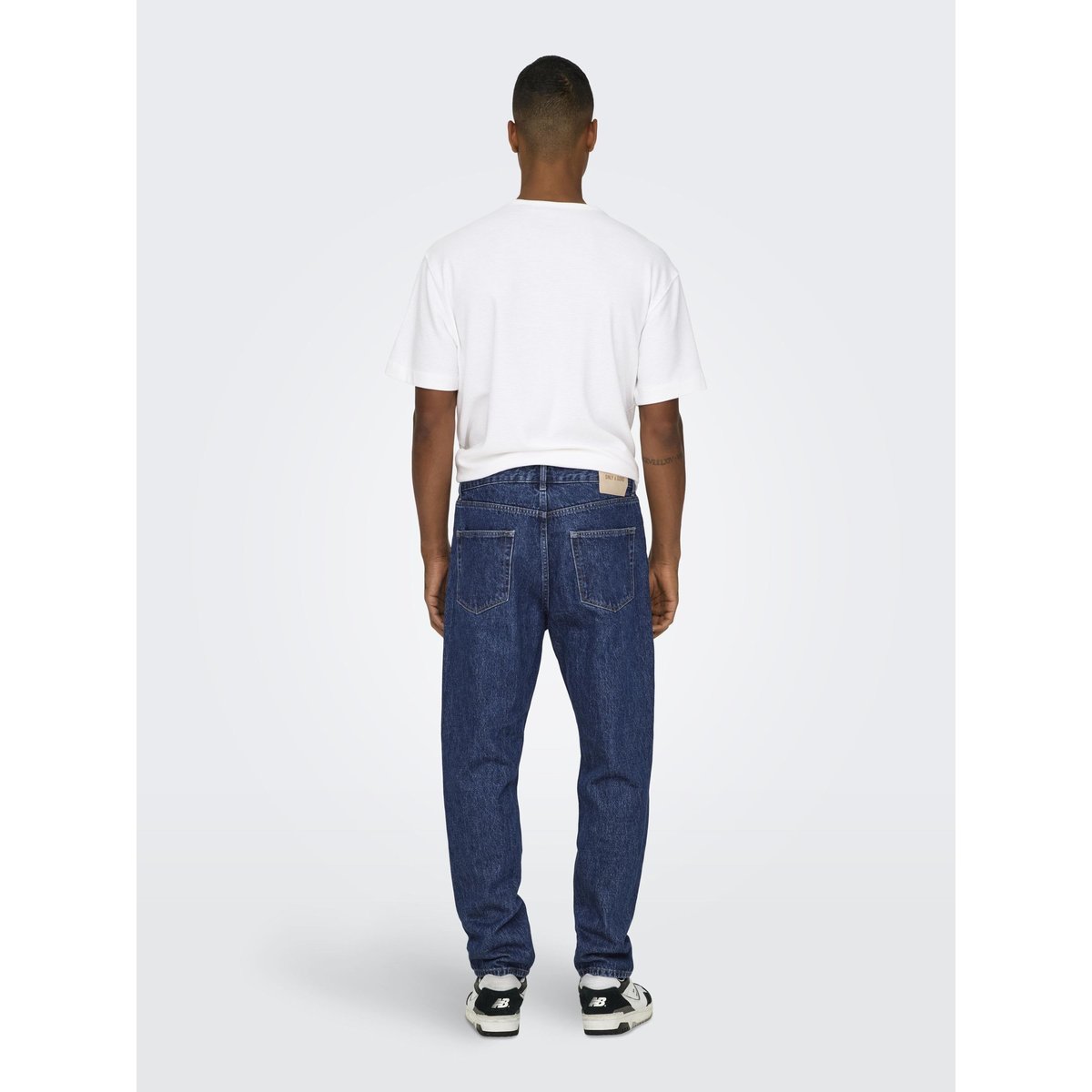 Jean À Coupe Ample medium blue denim, ONLY & SONS