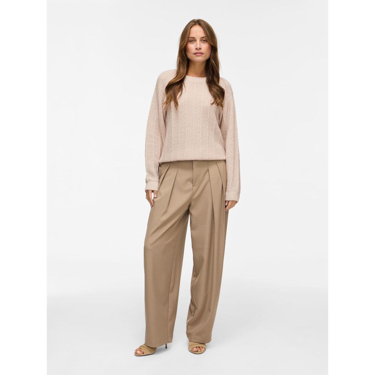 Pull En Maille gris - birch1, VILA