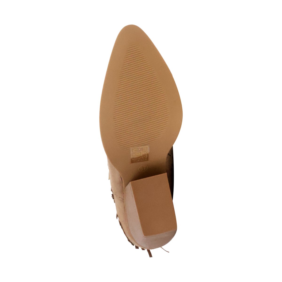 Bottines à Zip beige, ENZA NUCCI