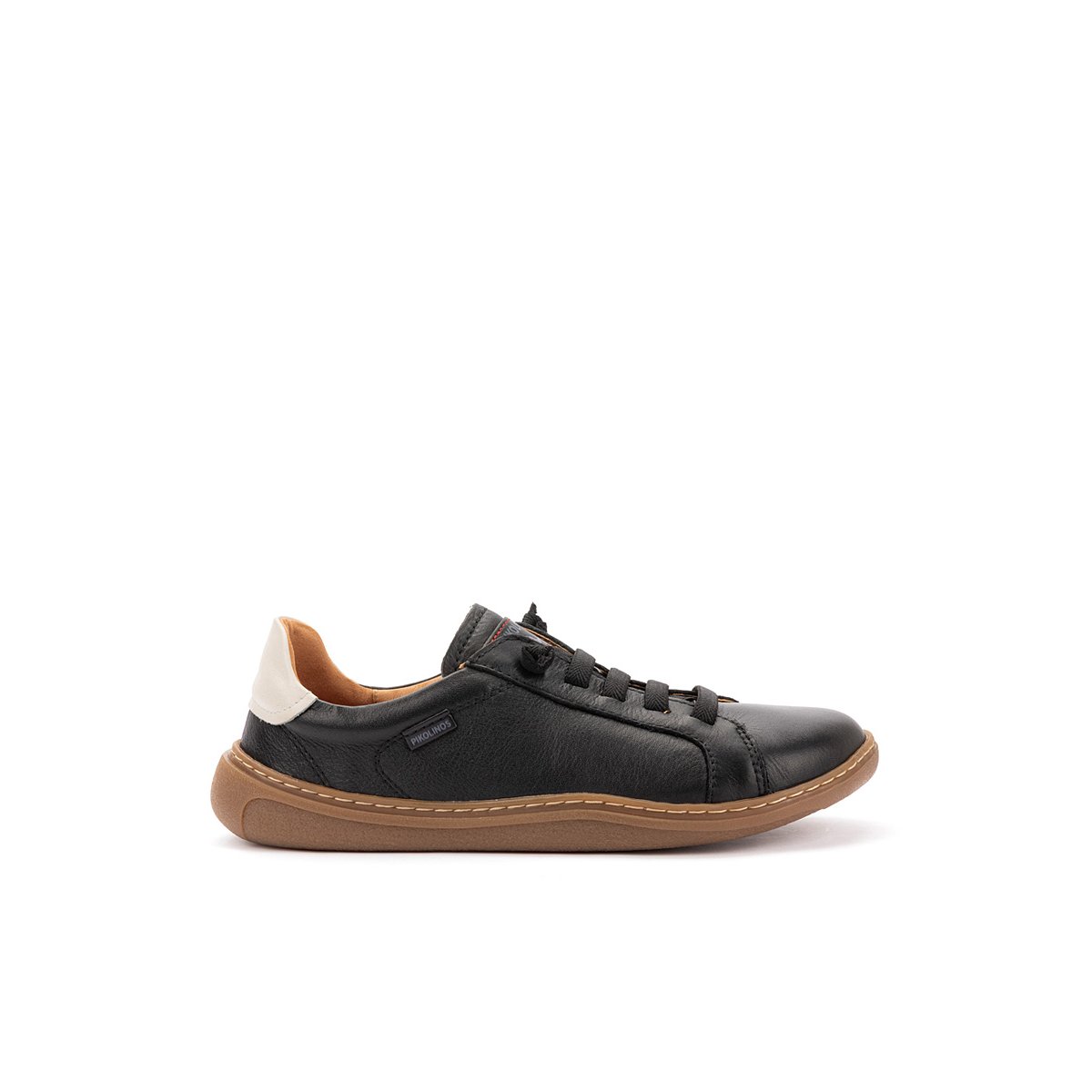 Baskets cuir Aranjuez Barefoot black, PIKOLINOS