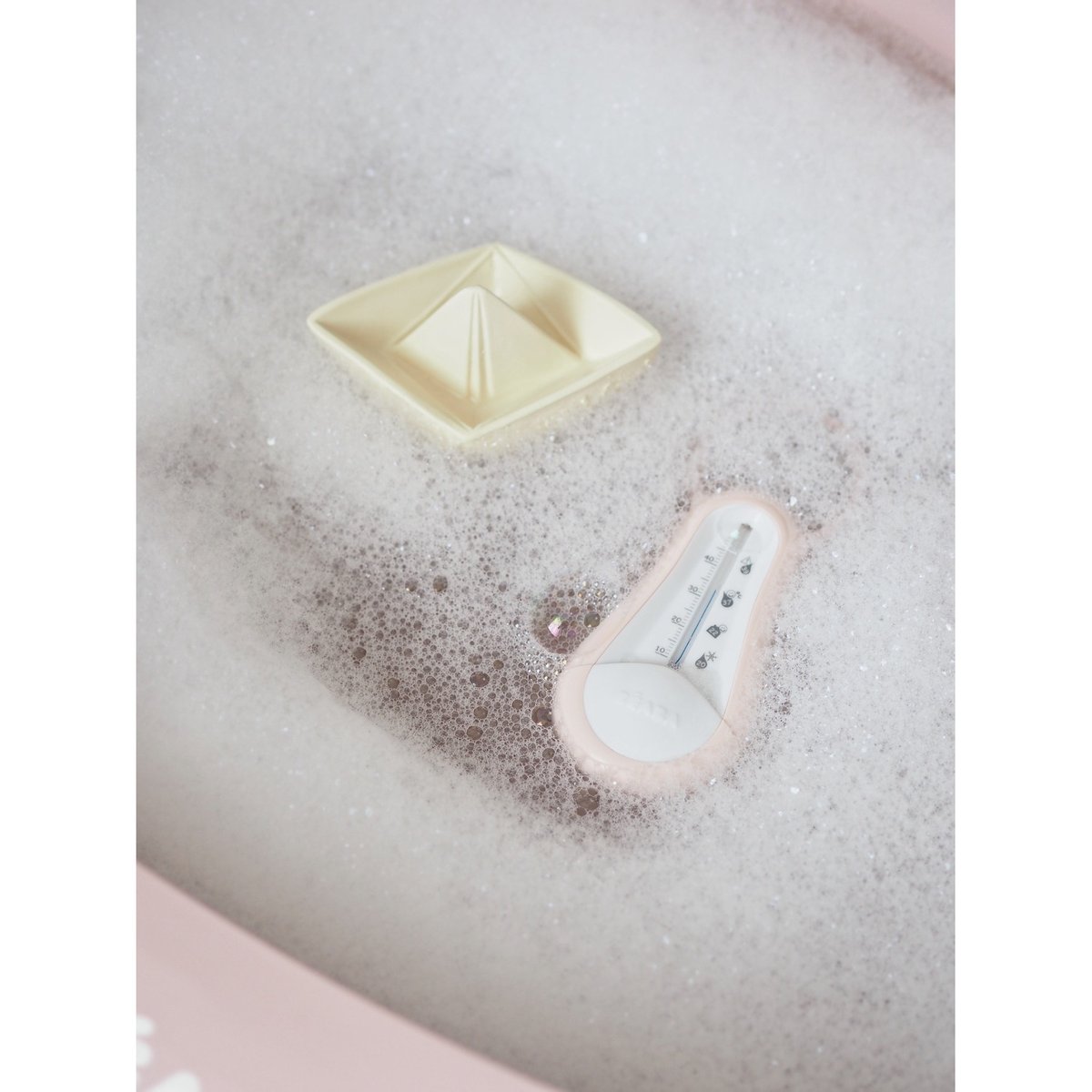 Thermomètre de bain rose ancienne, BEABA