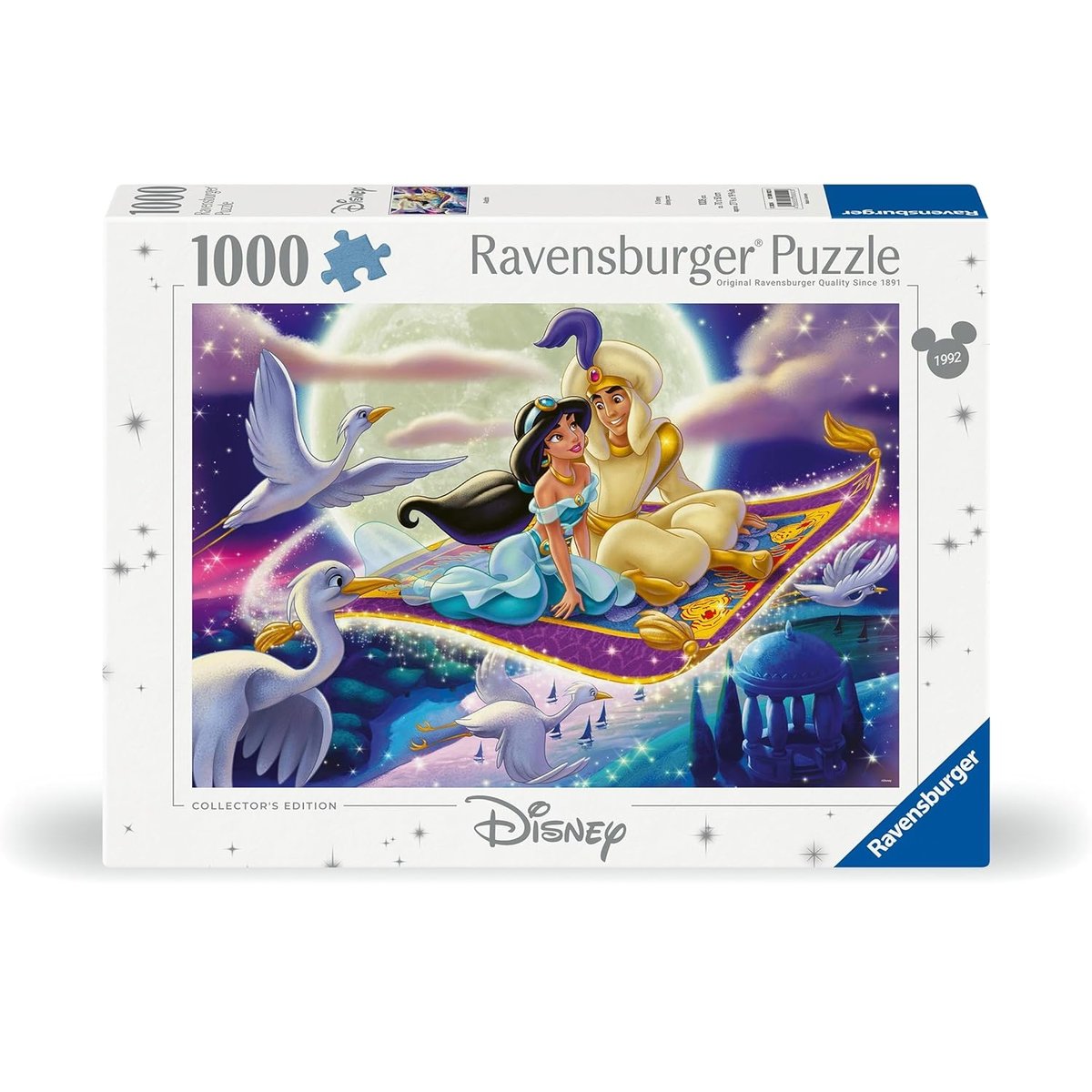 Puzzle Aladdin 1000 pièces blanc, RAVENSBURGER