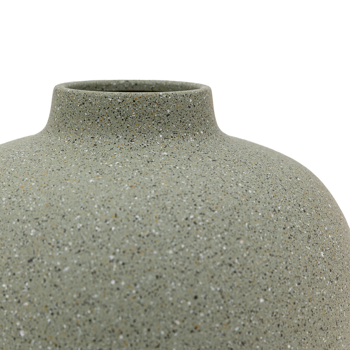 Goa 21cm Cast Metal Vase green, ÉDITÉ