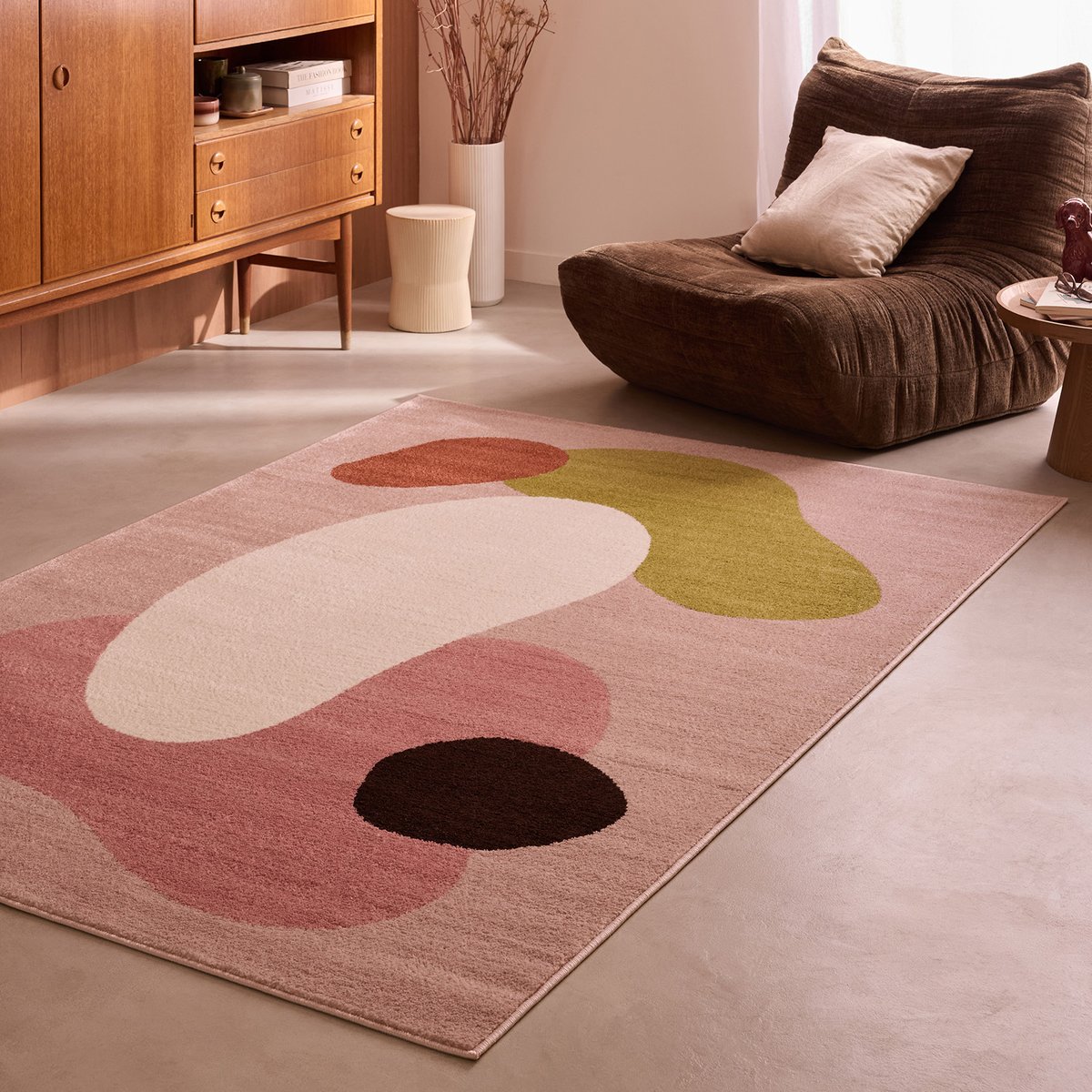 Tapis intérieur abstrait multicolore EUPHORIA multicolore, NAZAR RUGS