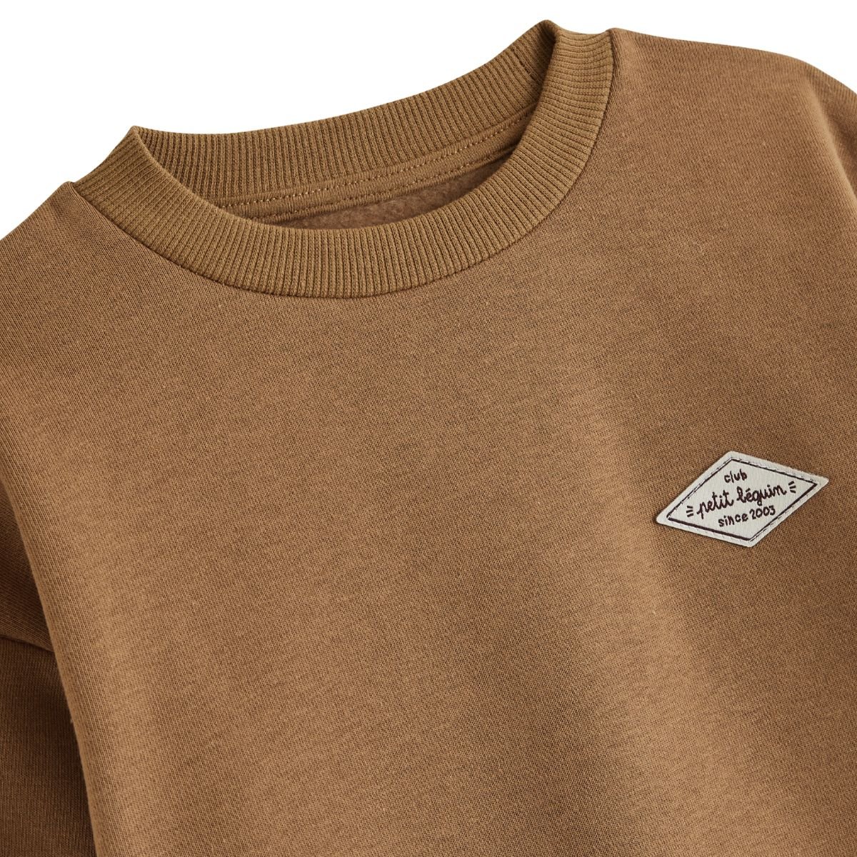 Sweat en molleton Jules marron, PETIT BEGUIN