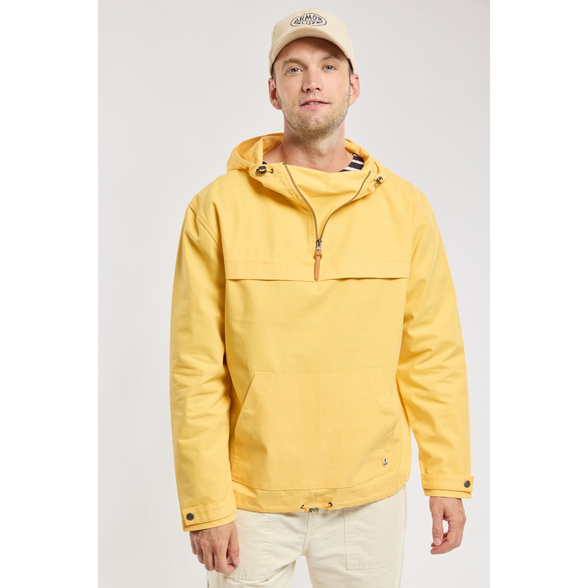 Vareuse déperlante en coton yellow e24, ARMOR-LUX