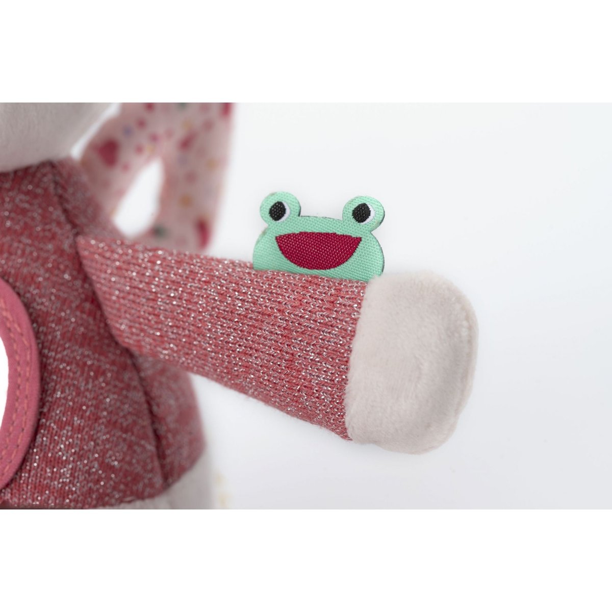 Peluche multi-activités Lena la licorne couleur unique, LILLIPUTIENS
