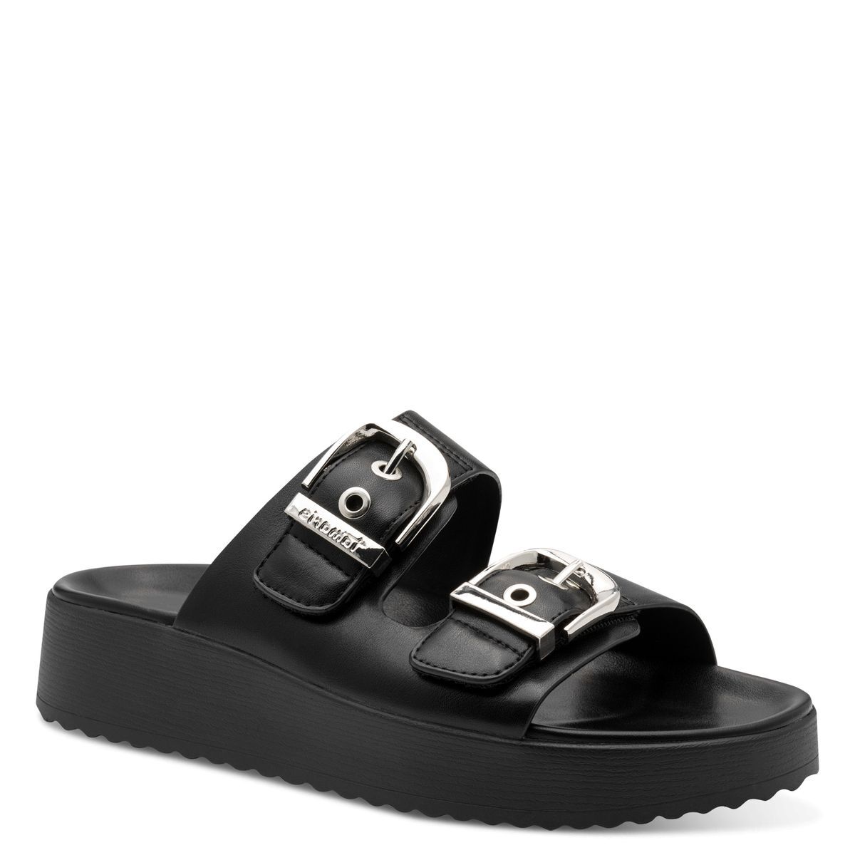 Mule en boucle noir, TAMARIS